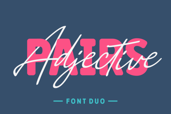 Adjective Pairs Duo