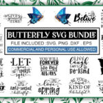 Butterfly Svg Graphics Bundle