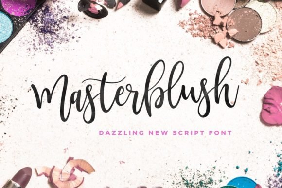 masterblush script font