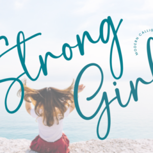 Strong Girl Font