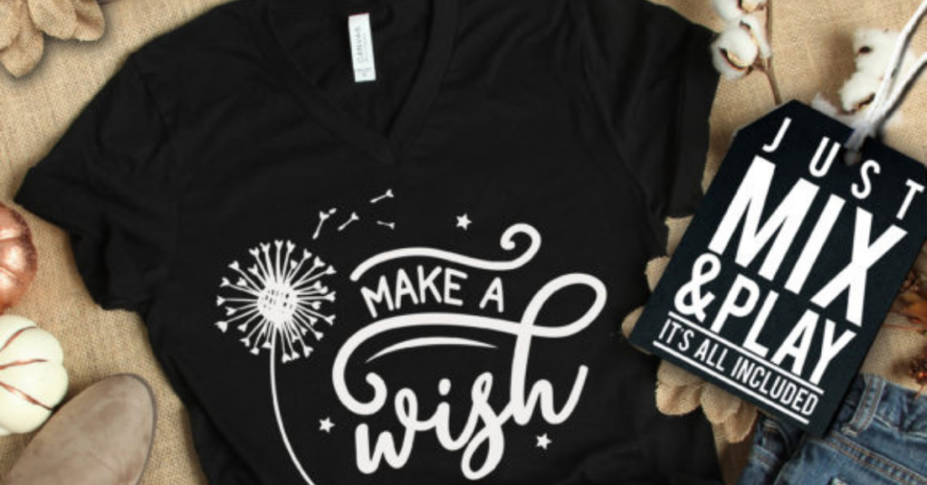 Dandelion Make a wish shirt