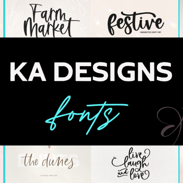 KA Designs Fonts