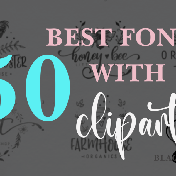 The Best Fonts With Clipart