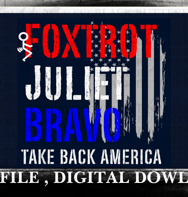 Foxtrot Juliet Bravo Svg