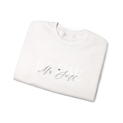 Embroidered "Future Mrs" Bride Sweatshirt — Personalized Wedding Gift