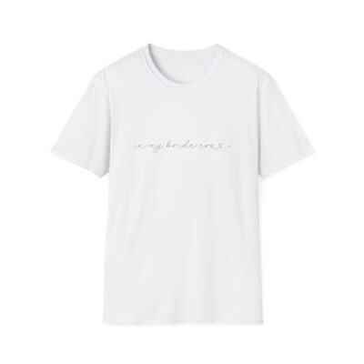 'In My Bride Era' Dainty Script T-Shirt — Minimalist Bridal Tee